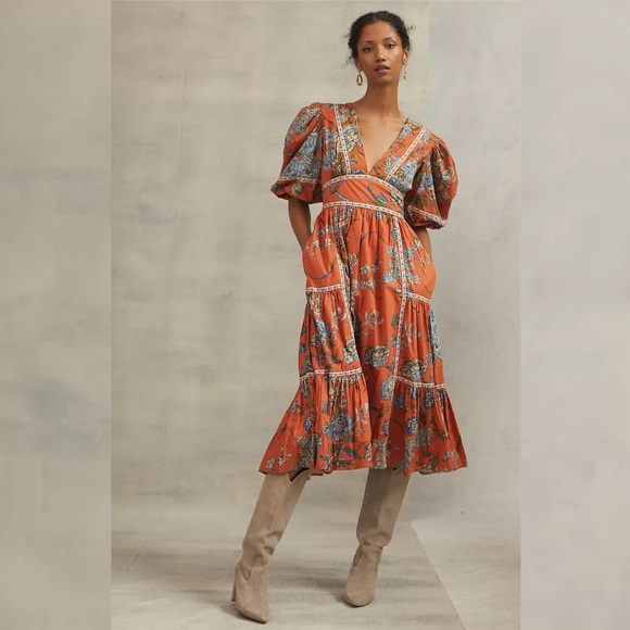 Anthropologie Dresses & Skirts - Anthropologie House of Harlow 1960 Wanda Floral Dress